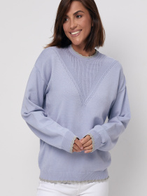 Джемпер MarSe модель marse-dzhemper-240-goluboj Фото