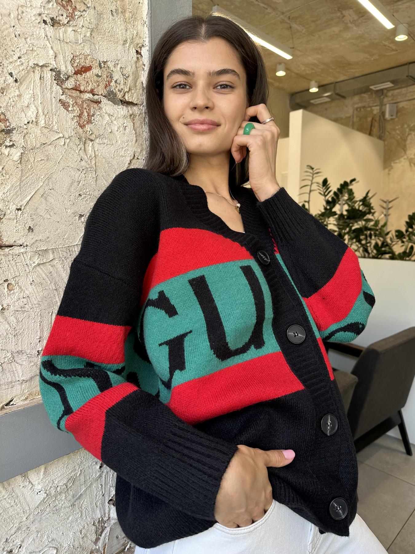 Кардиган MarSe модель marse-kardigan-238-zelenj Фото