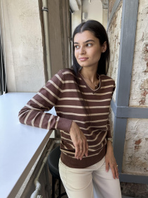 Джемпер MarSe модель marse-dzhemper-236-bezhevj Фото