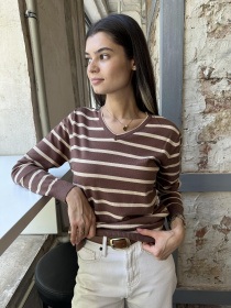 Джемпер MarSe модель marse-dzhemper-236-bezhevj Фото