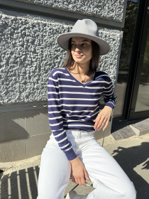 Джемпер MarSe модель marse-dzhemper-236-temno-sinij Фото