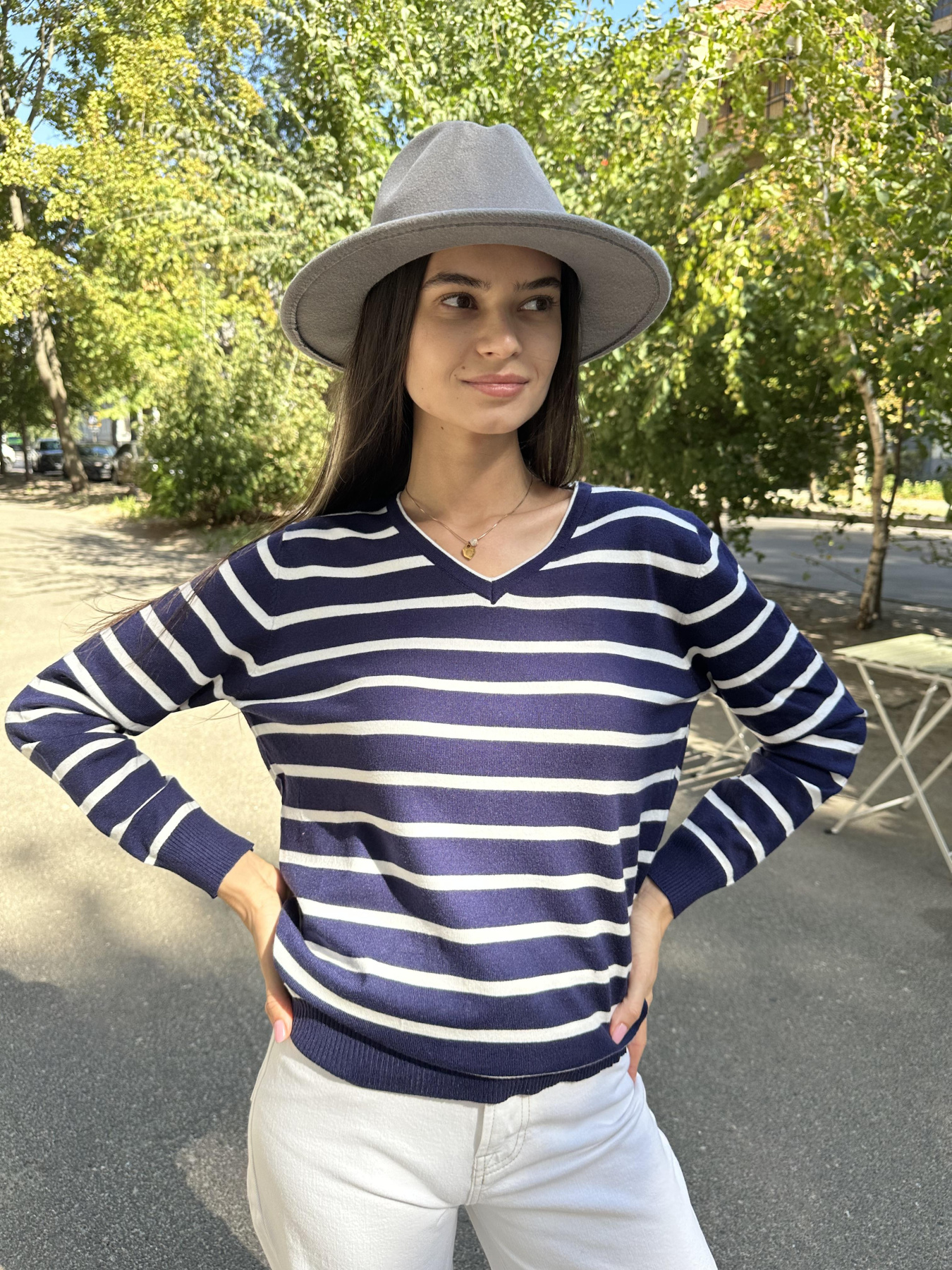 Джемпер MarSe модель marse-dzhemper-236-temno-sinij Джемпер MarSe модель marse-dzhemper-236-temno-sinij Фото