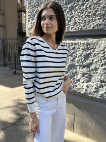 Джемпер MarSe модель marse-dzhemper-236-belj Фото