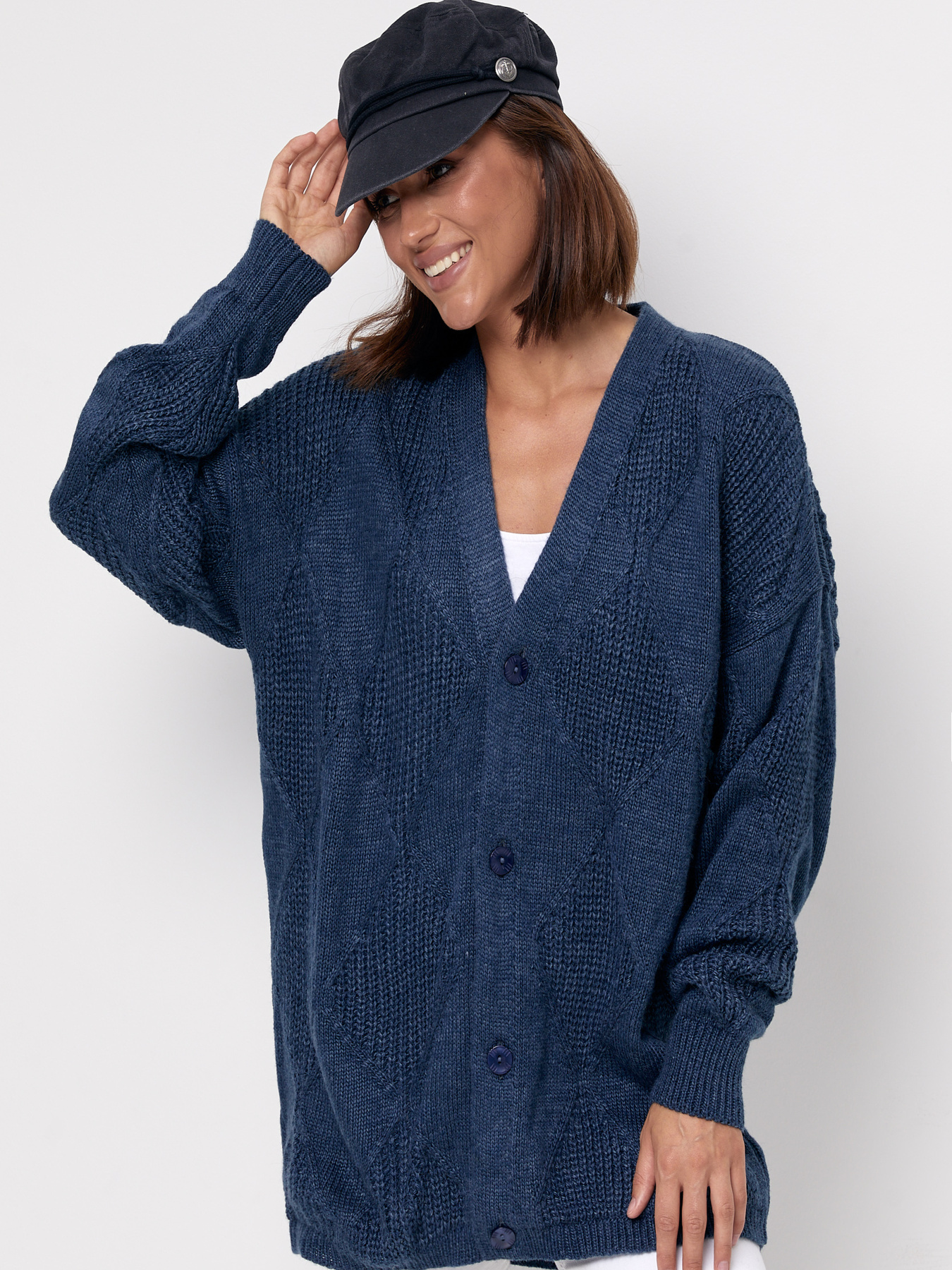 Кардиган MarSe модель marse-kardigan-235-dzhins Фото