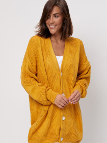 Кардиган MarSe модель marse-kardigan-235-gorchica Фото