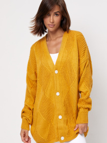 Кардиган MarSe модель marse-kardigan-235-gorchica Фото