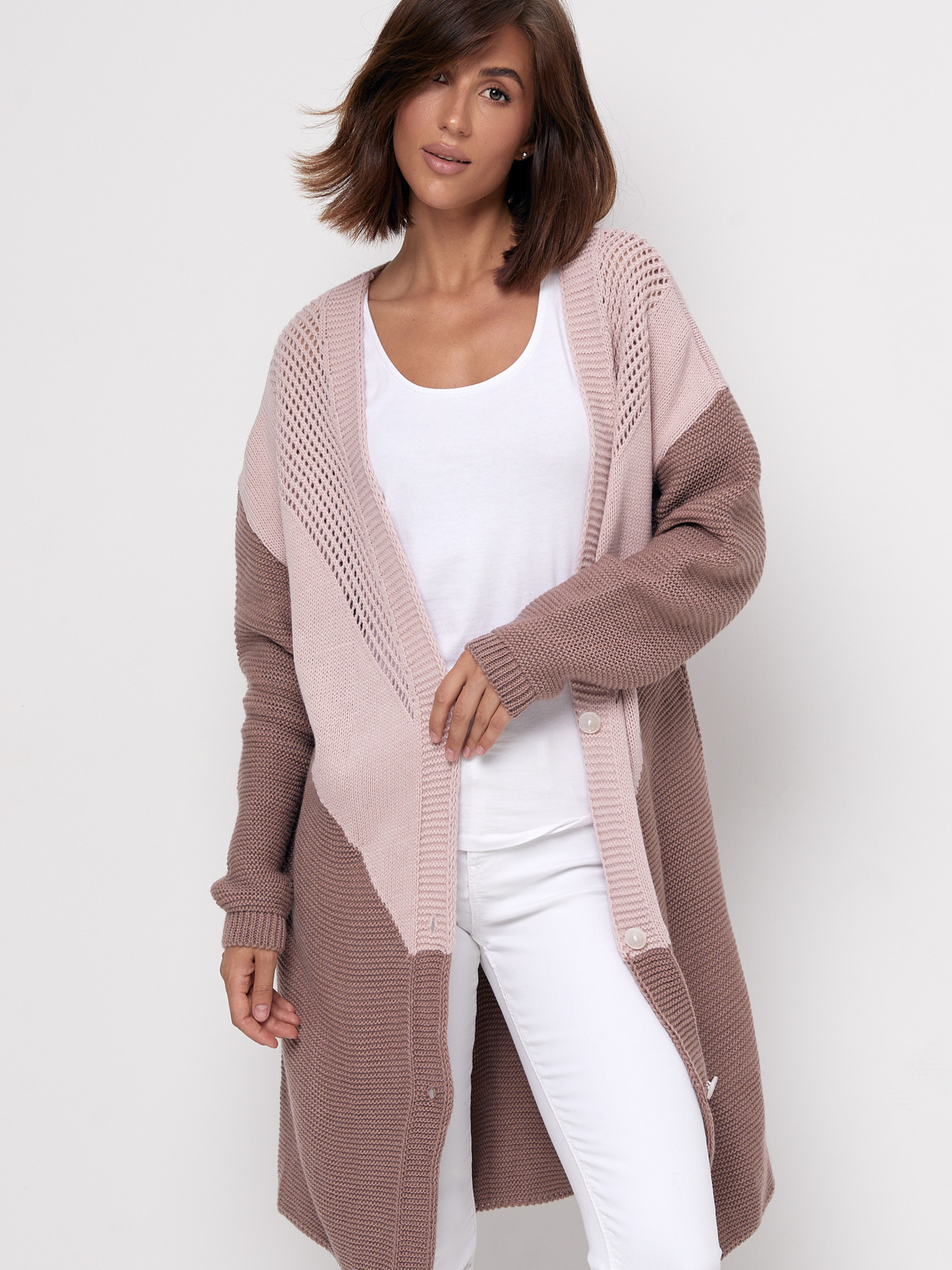 Кардиган MarSe модель marse-kardigan-234-pudra-frez Кардиган MarSe модель marse-kardigan-234-pudra-frez Фото