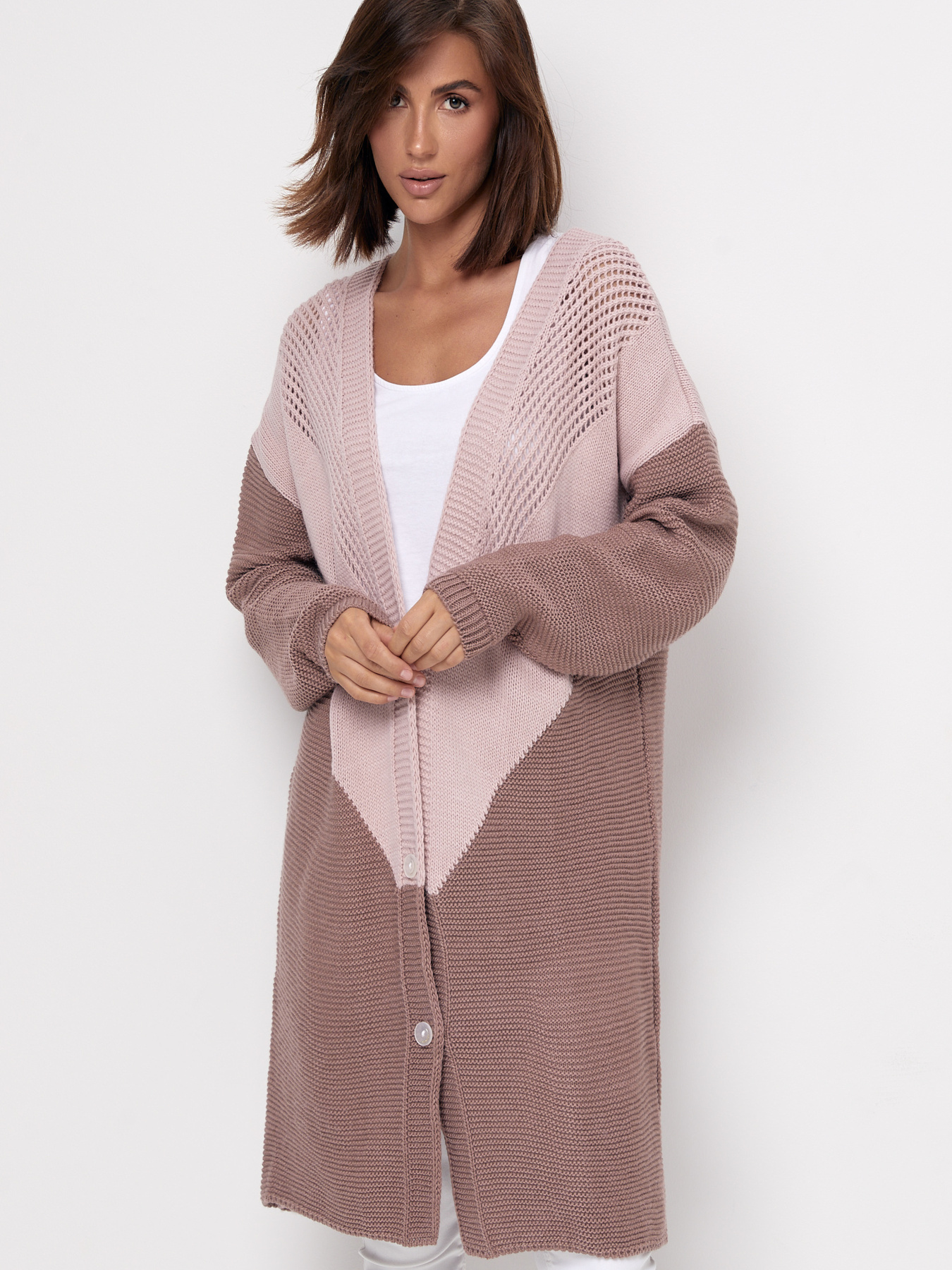 Кардиган MarSe модель marse-kardigan-234-pudra-frez Кардиган MarSe модель marse-kardigan-234-pudra-frez Фото