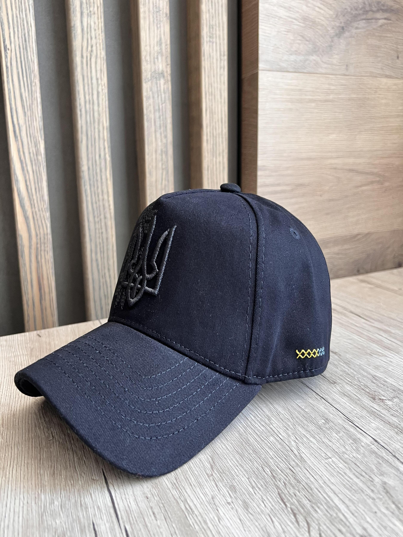 Кепка MarSe модель marse-takticheskaq-kepka-bejsbolka-traker-vshivka-ch-ch-chernj Фото