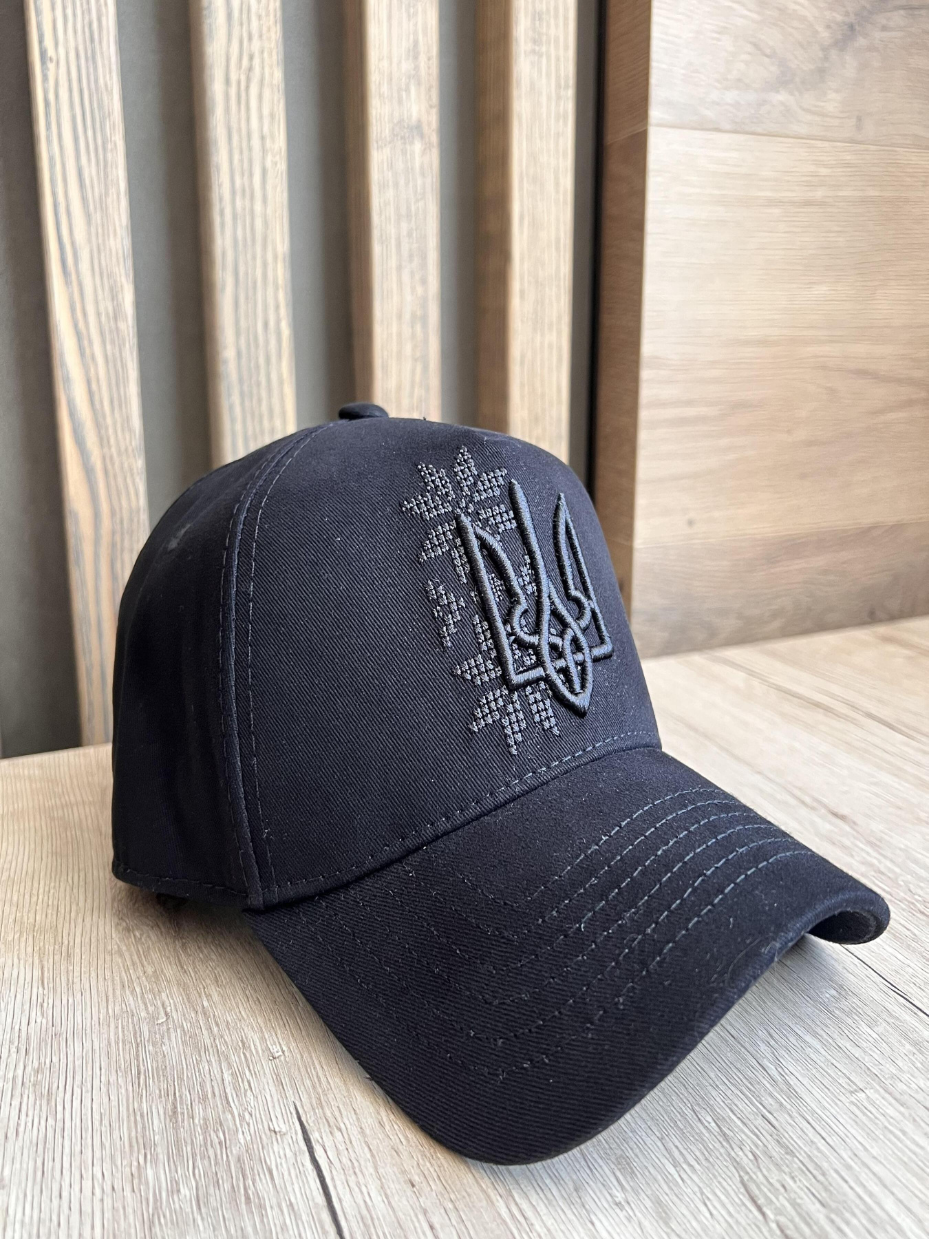 Кепка MarSe модель marse-takticheskaq-kepka-bejsbolka-traker-vshivka-ch-ch-chernj Фото