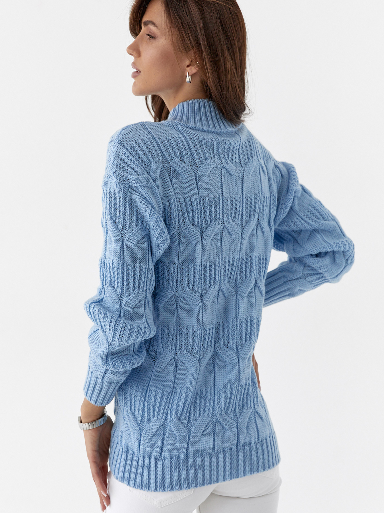 Свитер MarSe модель marse-sviter-214-goluboj Фото