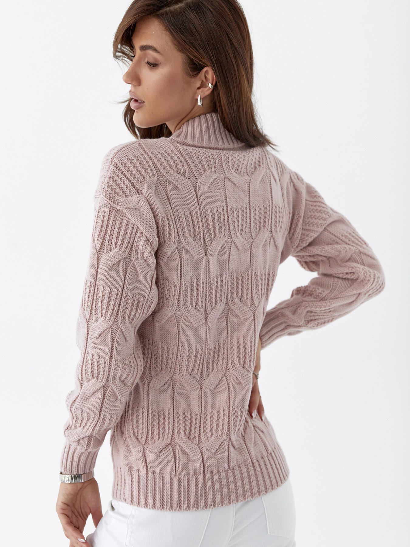 Светр MarSe модель marse-sviter-214-pudra Фото