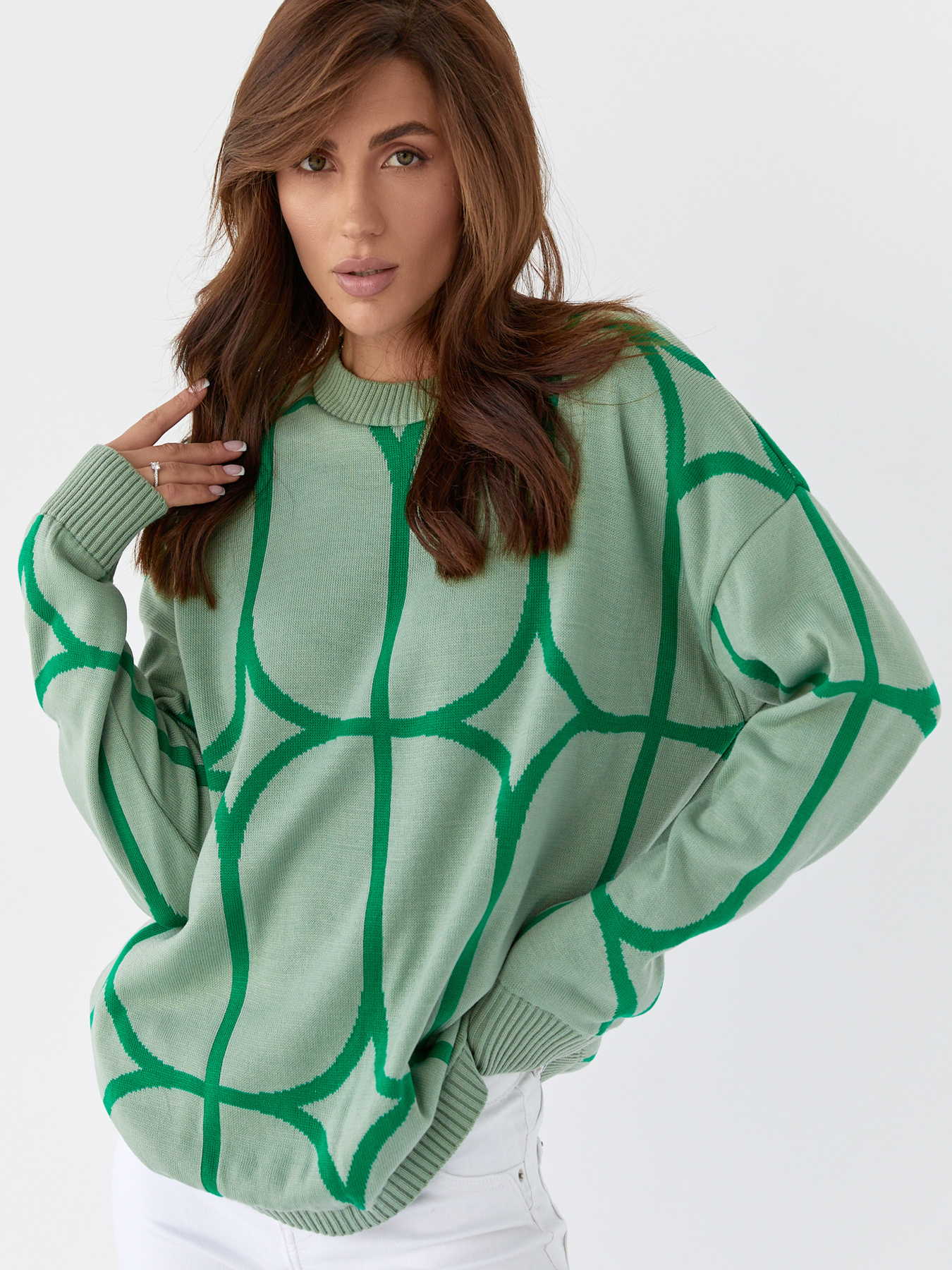 Джемпер MarSe модель marse-sviter-213-fistashka Фото