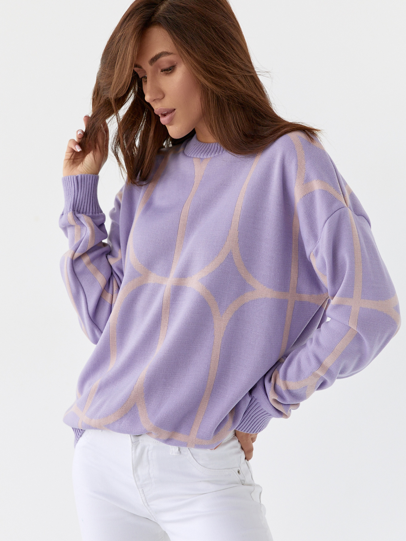 Джемпер MarSe модель marse-sviter-213-fialka Фото