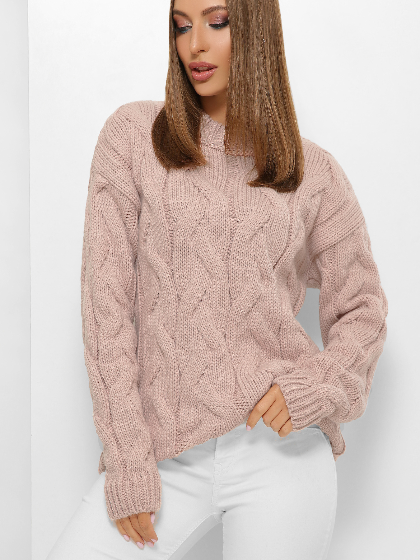 Свитер MarSe модель marse-sviter-205-pudra Фото