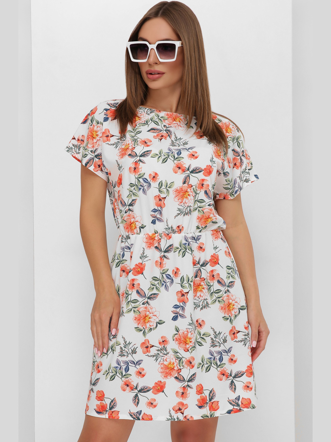 Платье мини MarSe модель marse-platxe-1891-molochnj Фото