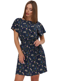 Сукня міні MarSe модель marse-platxe-1891-temno-sinij Фото