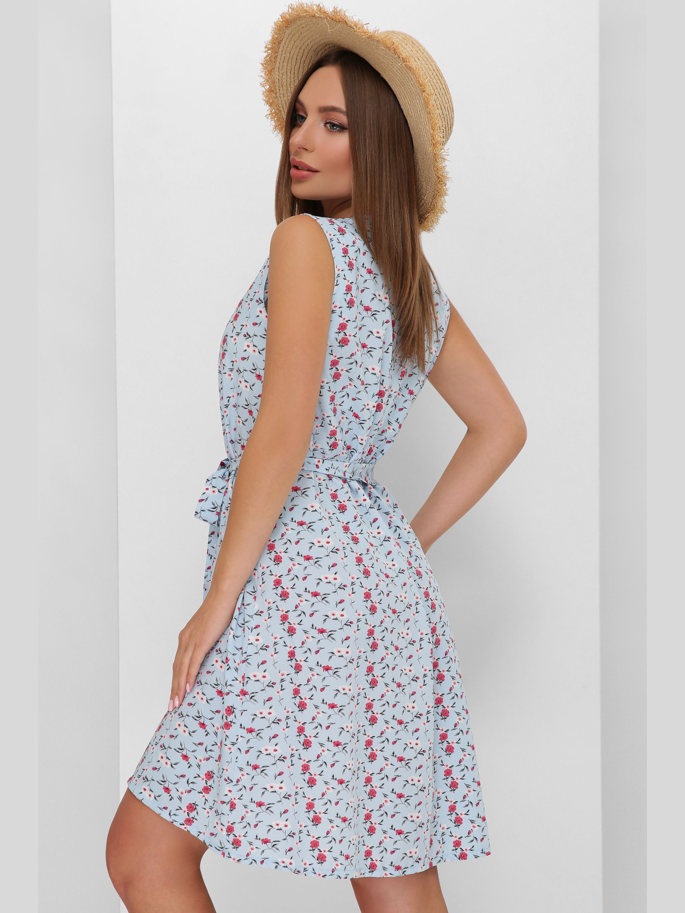 Сукня міні MarSe модель marse-platxe-1889-goluboj Фото