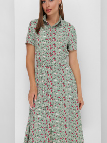 Платье миди MarSe модель marse-platxe-1888-zelenj Фото