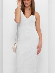 Платье миди MarSe модель marse-platxe-189-moloko Фото