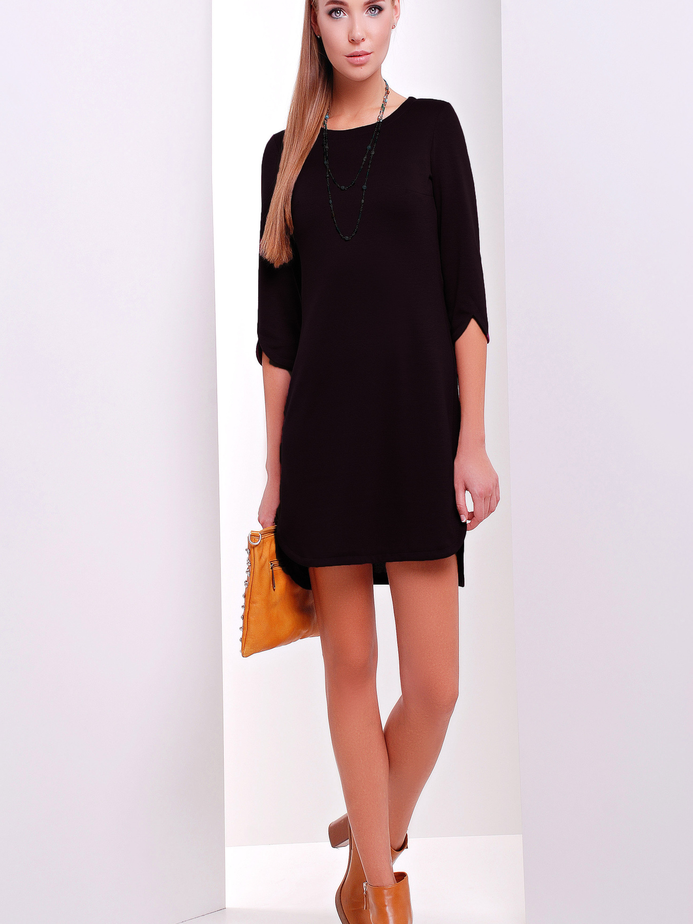Платье мини MarSe модель marse-platxe-1873-chernj Фото