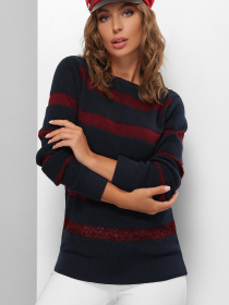 Джемпер MarSe модель marse-dzhemper-178-temno-sinij Фото