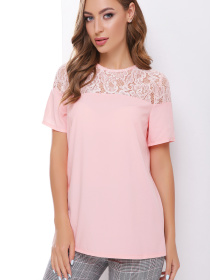 Блуза MarSe модель marse-bluza-1793-pudra Фото