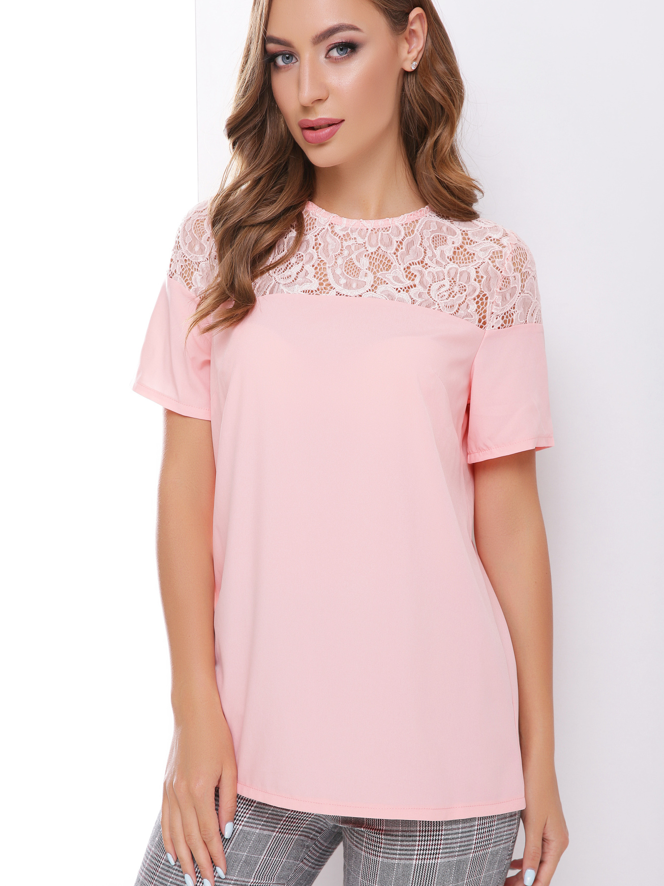 Блуза MarSe модель marse-bluza-1793-pudra Фото