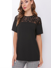 Блуза MarSe модель marse-bluza-1793-chernj Фото