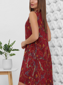 Сукня міні MarSe модель marse-platxe-1859-bordovj Фото