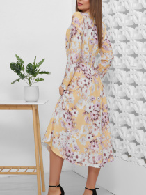 Платье миди MarSe модель marse-platxe-1858-zheltj Фото