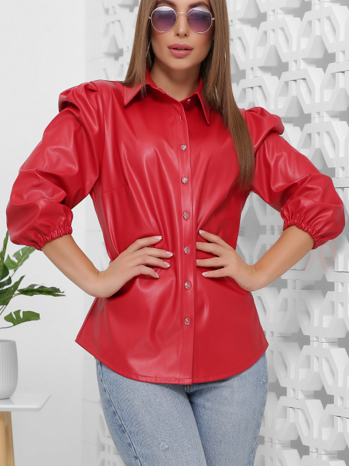 Сорочки MarSe модель marse-bluza-1854-krasnj Фото