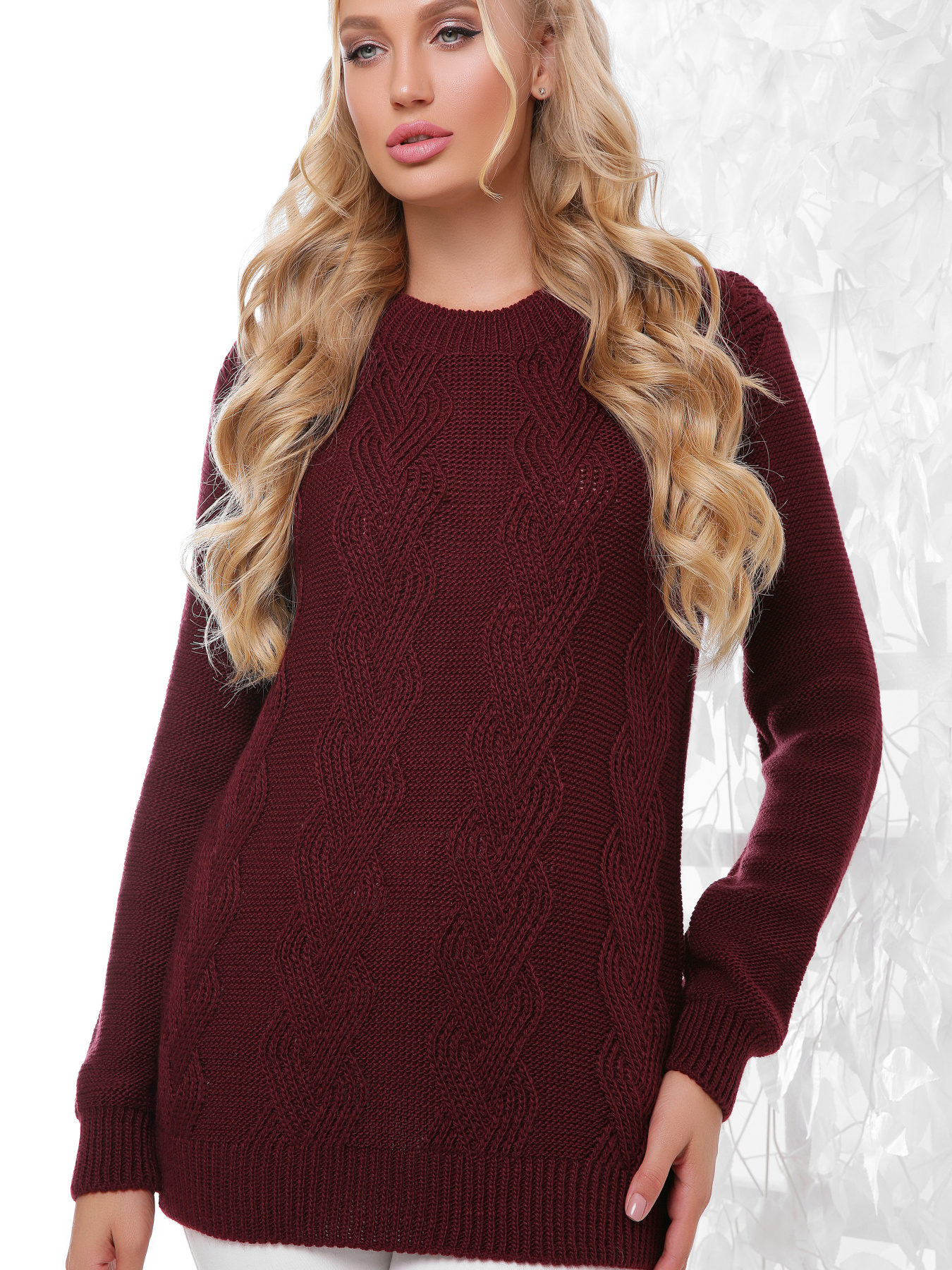 Джемпер MarSe модель marse-sviter-152-marsala Фото