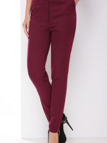 Брюки повседневные MarSe модель marse-bryuki-1796-baklazhanovj Фото
