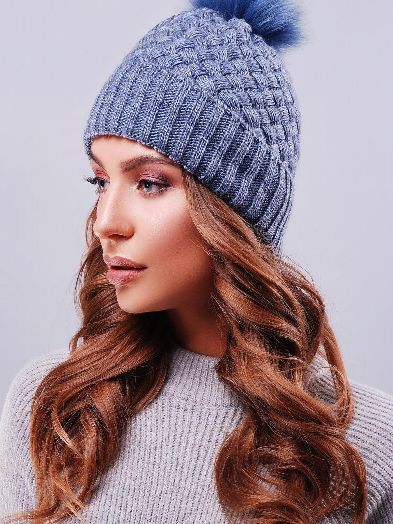 Шапка MarSe модель marse-shapka-301-svetlj-dzhins Фото