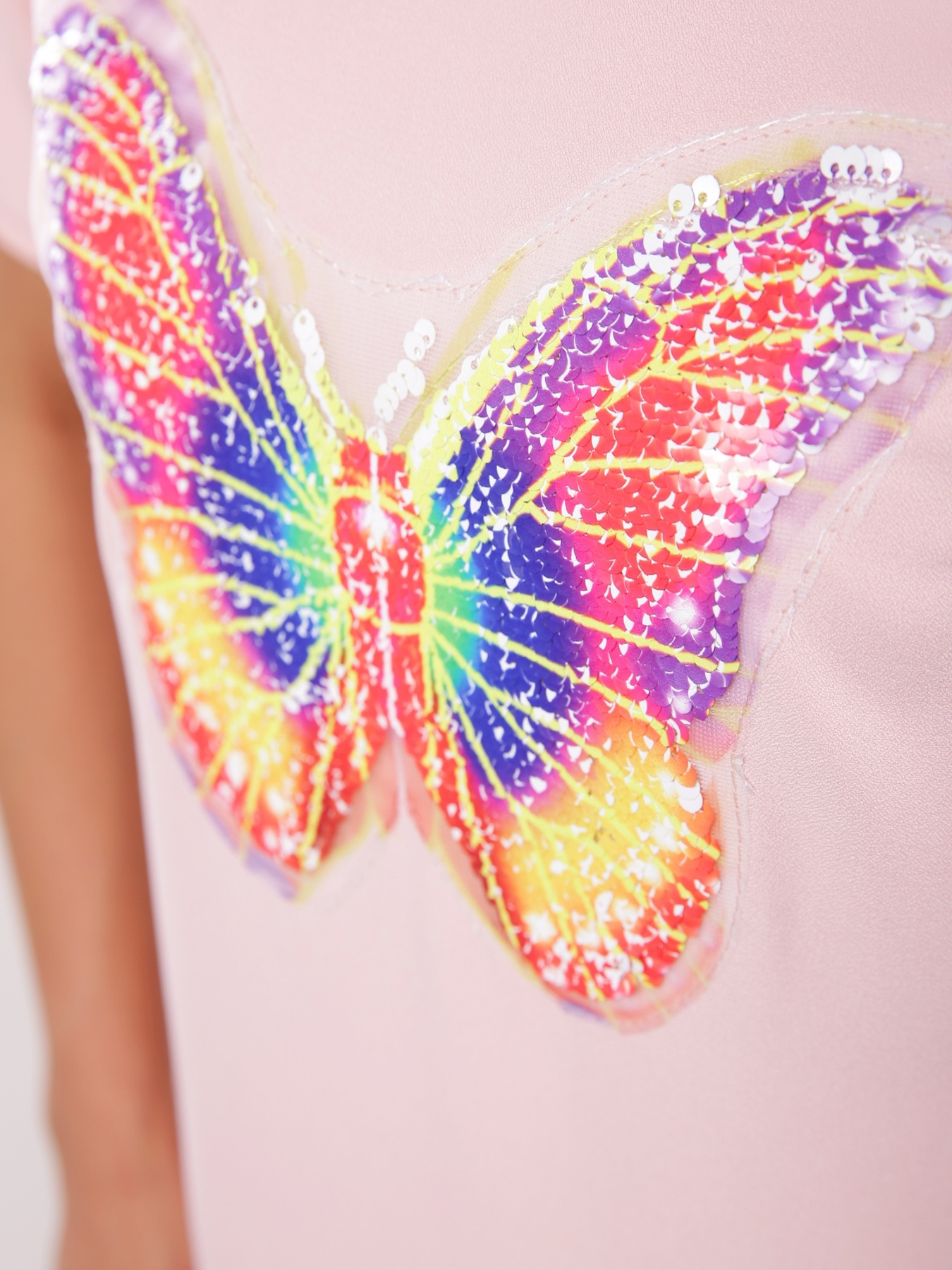 Туніка MarSe модель marse-platxe-tunika-1779-persik-babochka Фото