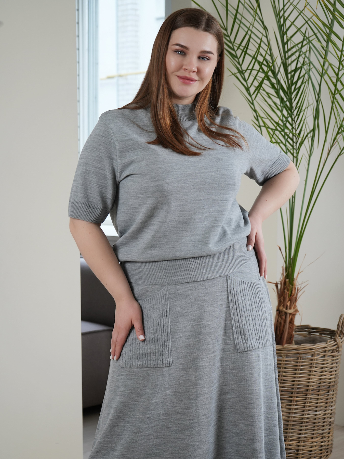 Джемпер Nita модель dzhemper-n2114-25-serebro Фото