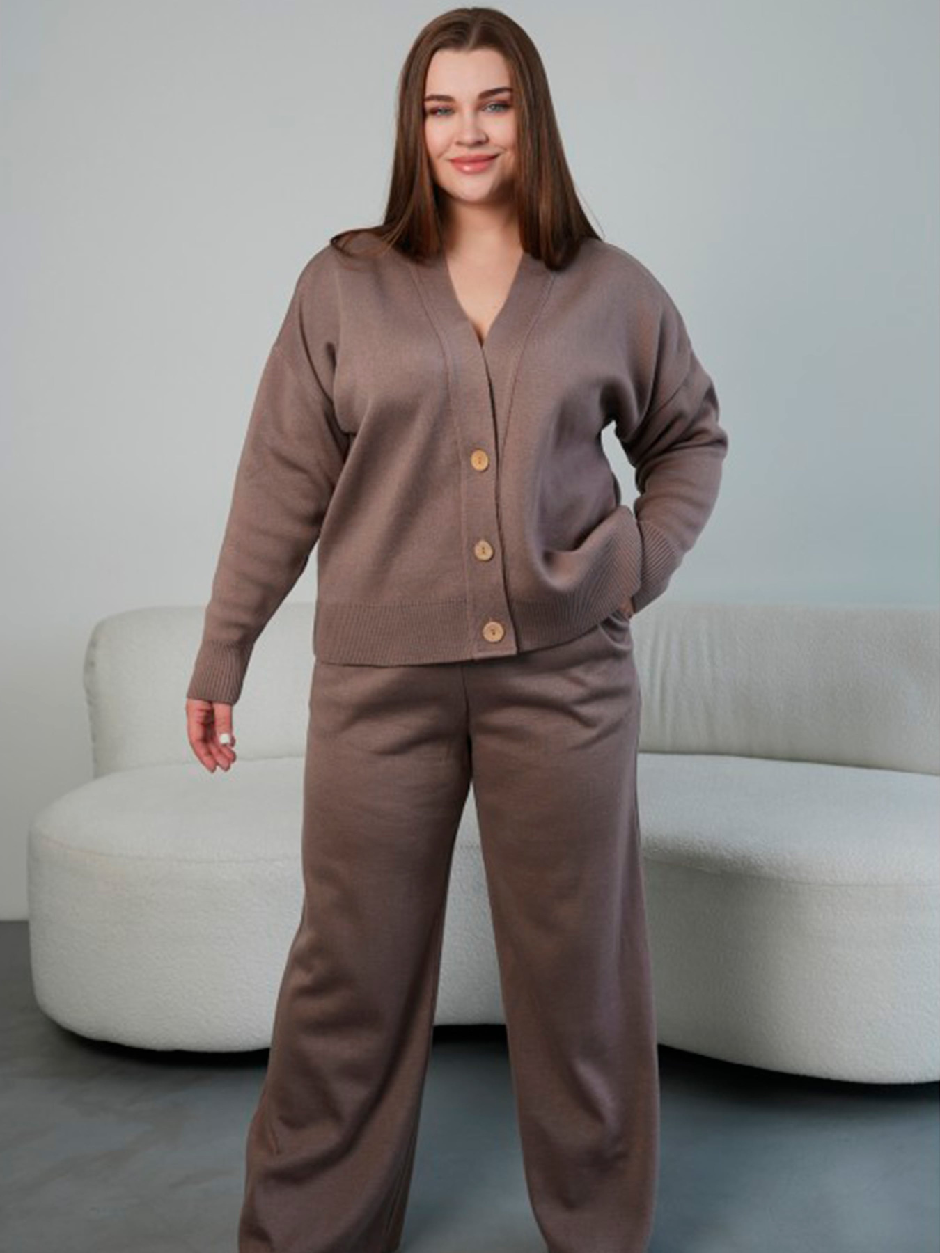 Кардиган Nita модель kardigan-n2003-24-mokko Кардиган Nita модель kardigan-n2003-24-mokko Фото