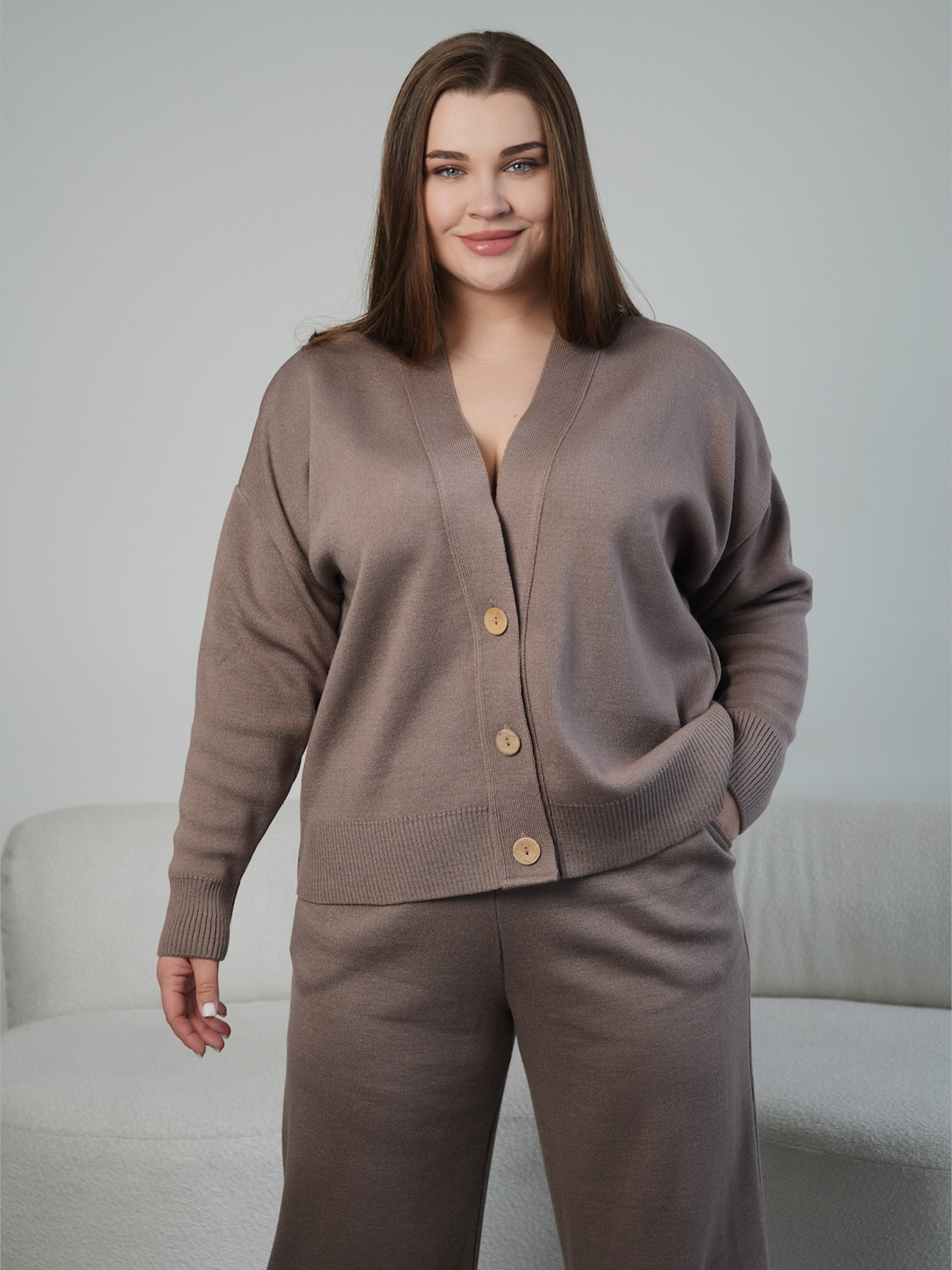 Кардиган Nita модель kardigan-n2003-24-mokko Кардиган Nita модель kardigan-n2003-24-mokko Фото