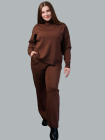 Свитер Nita модель sviter-n2115-25-shokolad-korichnevij Фото