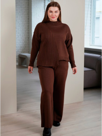 Свитер Nita модель sviter-molochnj-shokolad-korichnevij Фото