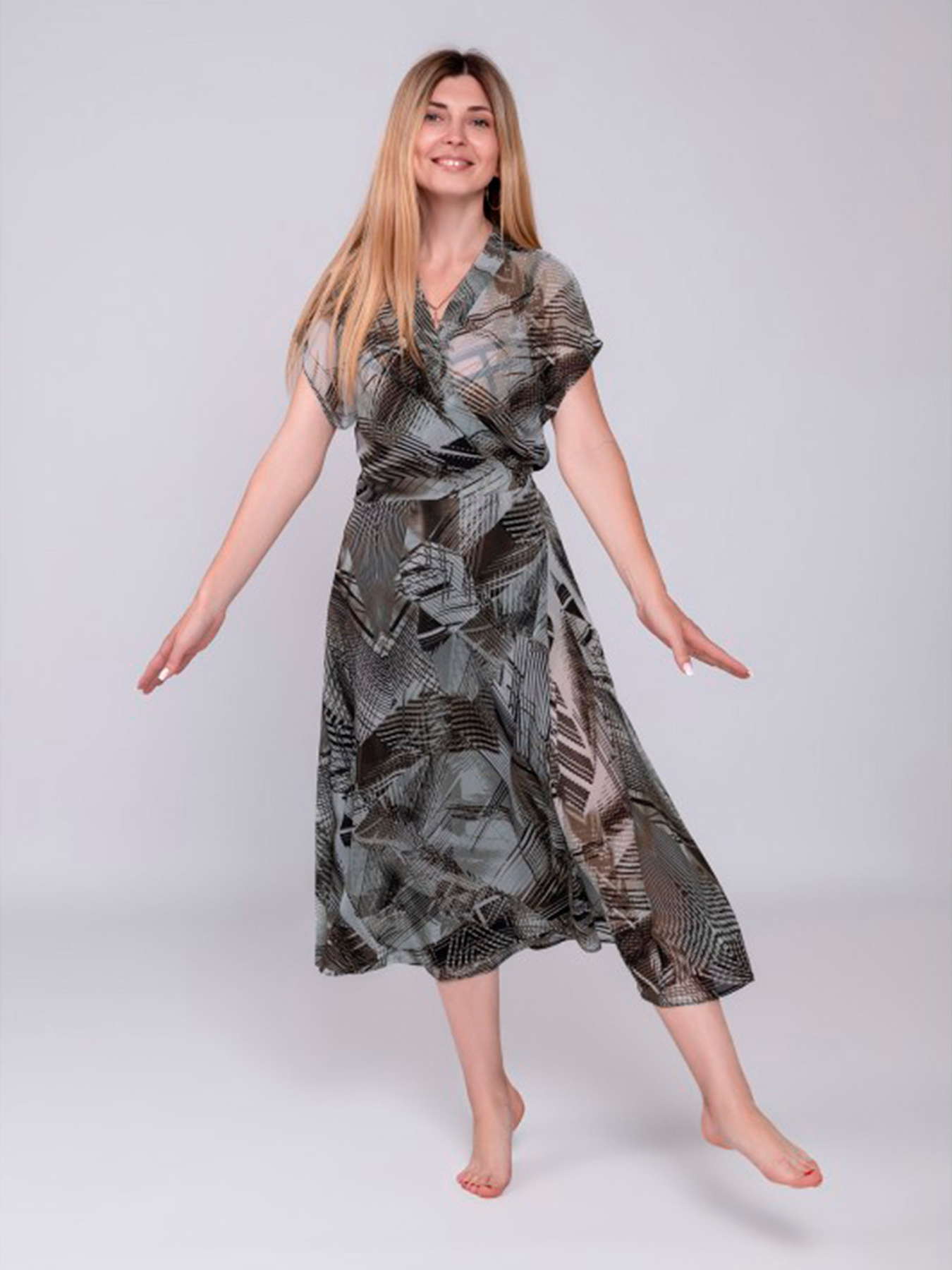 Платье миди Nita модель pareo-srij Фото