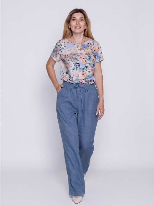 Повседневные штаны Nita модель bryuki-n820-25-denim Фото