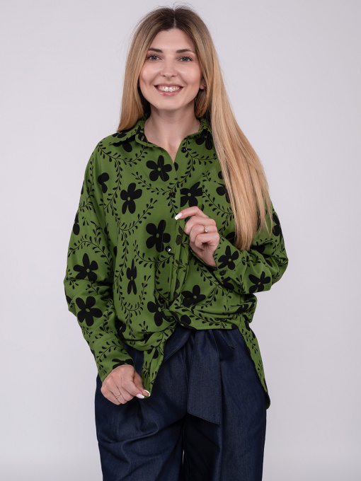Блуза Nita модель rubashka-n1003-24-trav-qnoj Фото