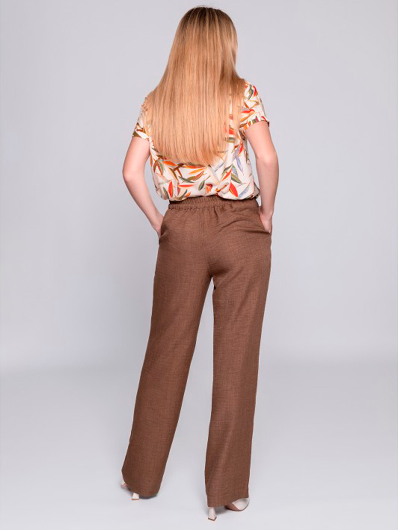 Штани повсякденні Nita модель bryuki-n820-24-shokolad Фото