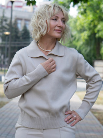 Джемпер Nita модель dzhemper-polo-nita-zhemchug-n888-24 Фото