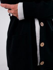 Кардиган Nita модель kardigan-n2701-24-chernj Фото