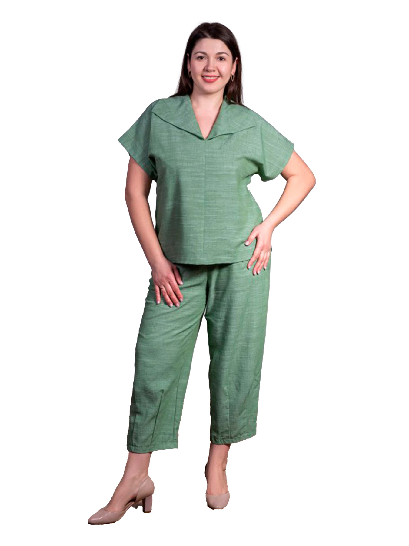 Блуза Nita модель bluza-n1110-24-oliva Фото