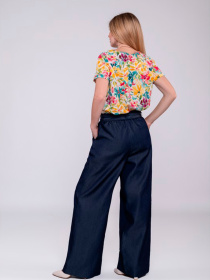 Брюки повседневные Nita модель palacco-n1405-1-24-dzhins Фото