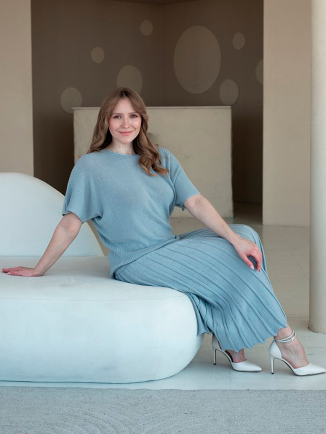 Джемпер Nita модель dzhemper-n2109-25-serebro Фото